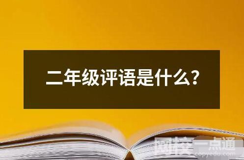 二年级评语是什么读音读法